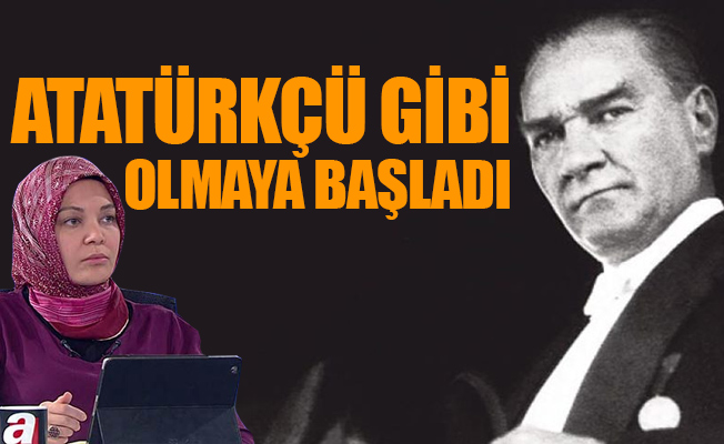 Abdullah Öcalan'a övgüler dizen Hilal Kaplan 'Atatürkçülük'e soyundu