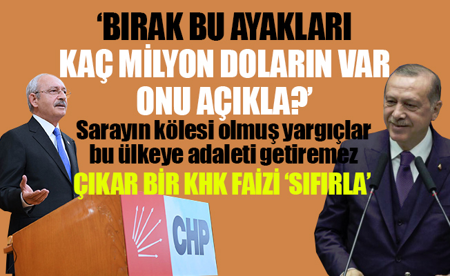 CHP lideri Rasim Ozan'a sert çıktı, Erdoğan'a rest çekti