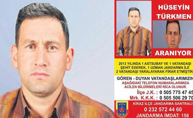 Astsubayı şehit eden katilin bulunması için afiş dağıtıldı!
