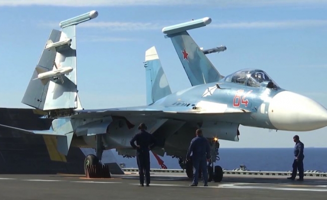 ‘Su-33 ve MiG29K uçakları Rus Donanması’nın tarihinde ilk kez Suriye’de kullanıldı’