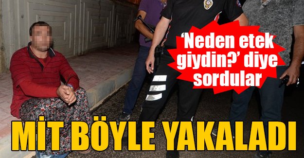 Etekli adam emniyeti peşine taktı