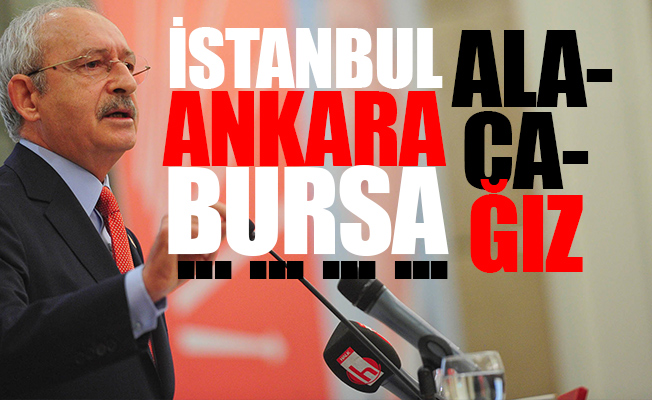 CHP lideri 2019 hedefini büyüttü
