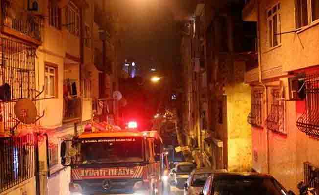 Şişli'de yangın paniği