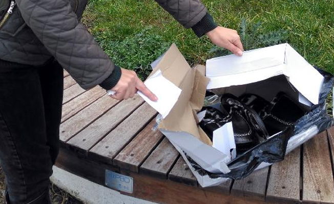 İnternetten kadın botu sipariş etti, erkek terliği geldi