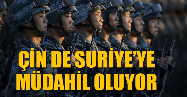 Çin, Suriye sorununa müdahil oluyor
