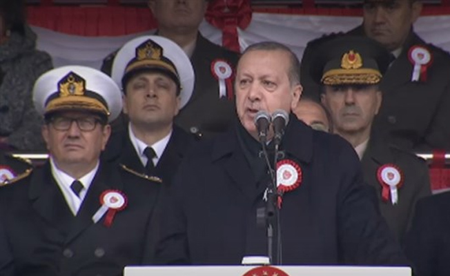 Erdoğan'dan harp okulları için kritik açıklama