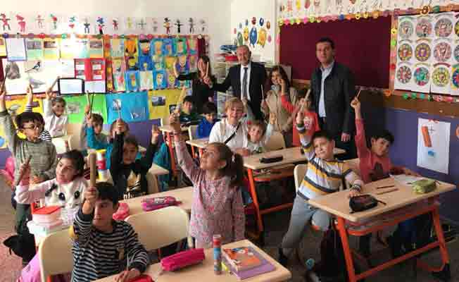 Başkan Türkmentepe, Minik Öğrencilerle Buluştu
