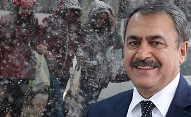 Bakan Eroğlu'ndan flaş kar yağışı uyarısı!