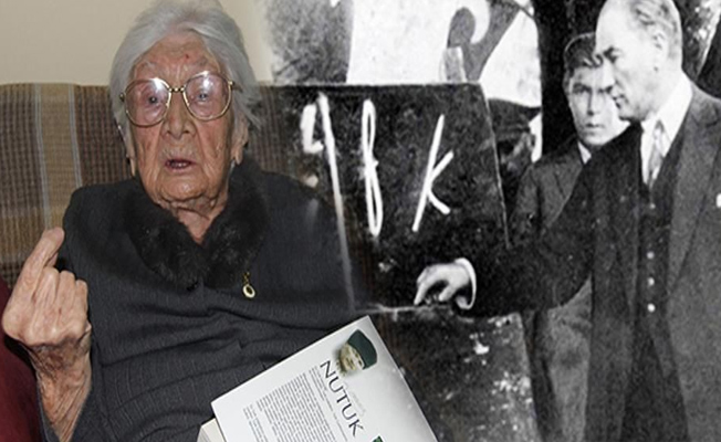 102 yaşındaki emekli öğretmenden meslektaşlarına çağrı: Öğrencilerinize Atatürk’ü öğretin