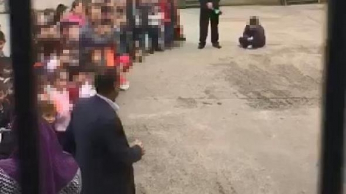 Öğretmenler Günü'nde öğrenciye işkence