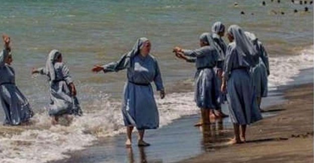 İmam, rahibelerin fotoğrafını paylaşınca...