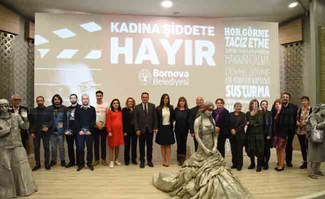 Bornova’da sinemanın diliyle “Kadına Şiddete Hayır!” denildi