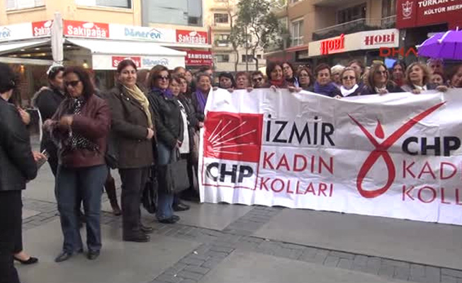 CHP'li kadınlardan 'şiddet' açıklaması