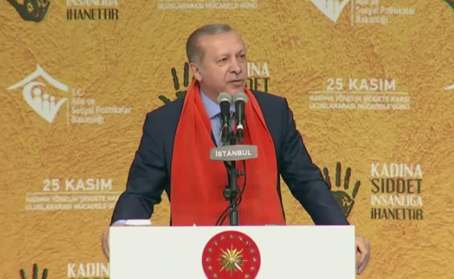 Erdoğan: Yurt dışında bir kuruşum varsa Cumhurbaşkanlığı makamında durmam!