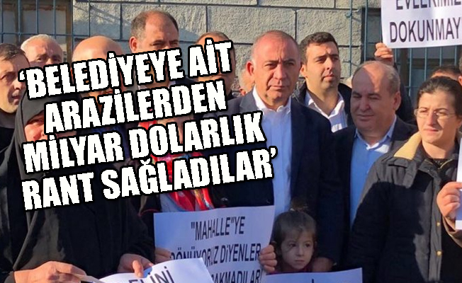 Gürsel Tekin: Vatandaşın toprağına göz dikmekten vazgeçin