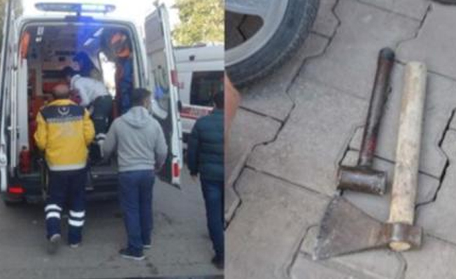 12 yaşındaki çocuk, kavgada baltayla yaralandı