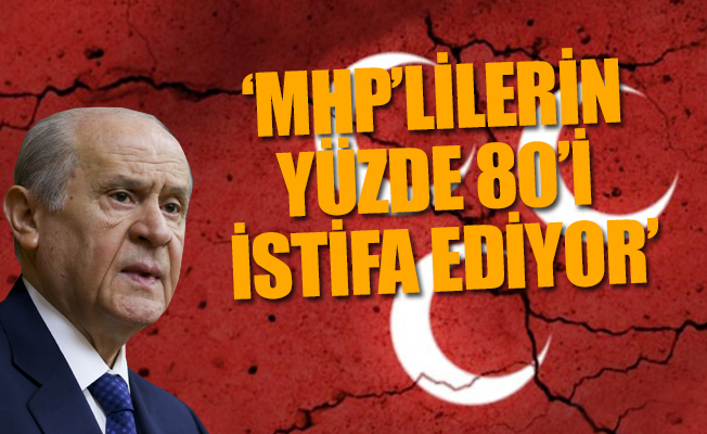MHP'de art arda toplu istifalar