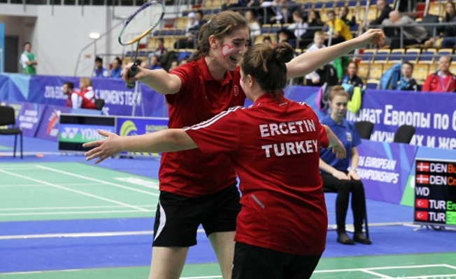 Badmintonda Avrupa’dan altın madalya