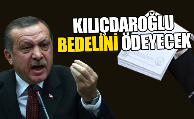 Erdoğan'dan çarpıcı Zarrab açıklaması... Kılıçdaroğlu bedelini ödeyecek!