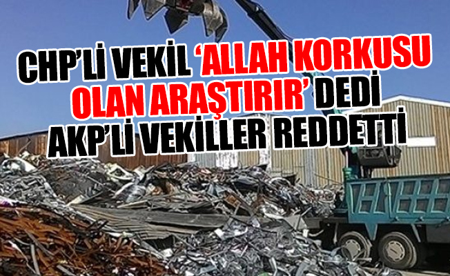 19 milyon dolarlık malzeme 1 liraya satıldı