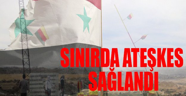 Suriye yönetimi ve Kürt güçler Kamışlı'da ateşkese vardı