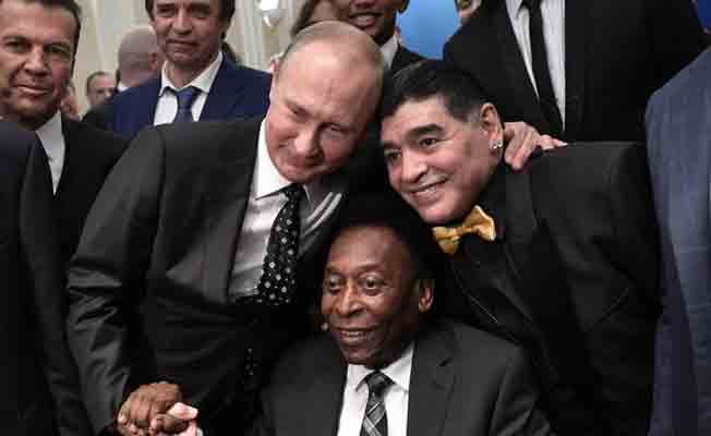 Futboldan hazzetmeyen Putin kura çekime damgasını vurdu