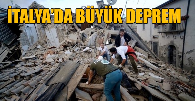 İtalya'da deprem; en az 14 ölü