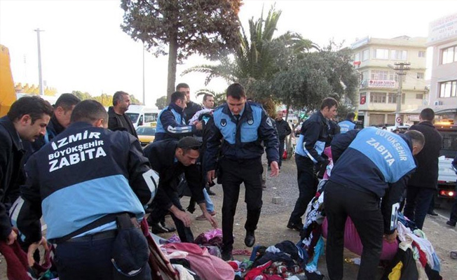 İzmir’de bitpazarı kaldırıldı