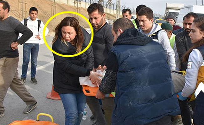 Yoldan geçen doktor hayat kurtardı!