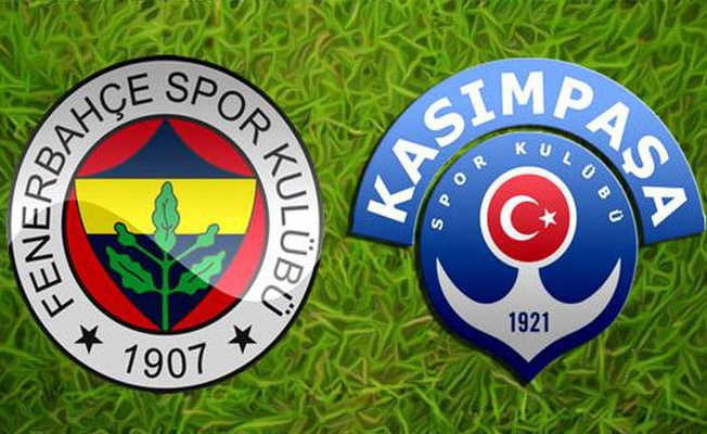 Fenerbahçe Kasımpaşa mücadelesinde ilk 11'ler belli oldu!