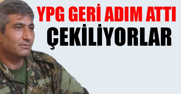 YPG: Fırat'ın batısından çekiliyoruz