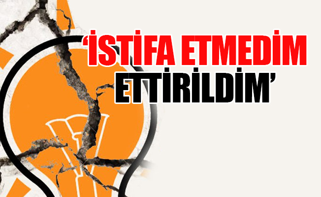 AKP’li belediye başkanı hüngür hüngür ağlayarak istifa etti