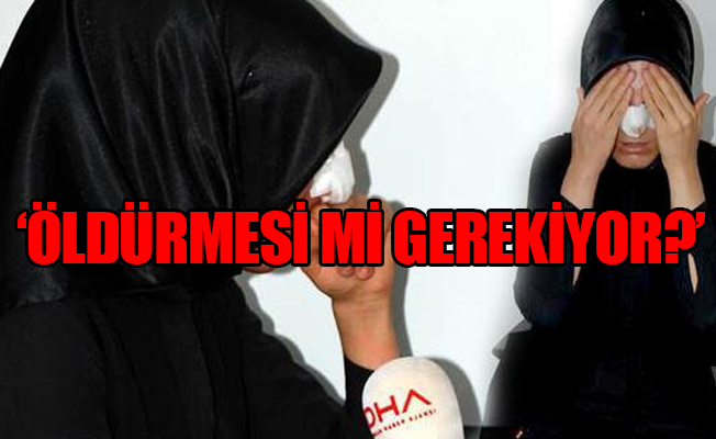 Eşinden şiddet gören öğretmen isyan etti