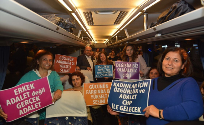 Çiğilili kadınlar Ankara'da