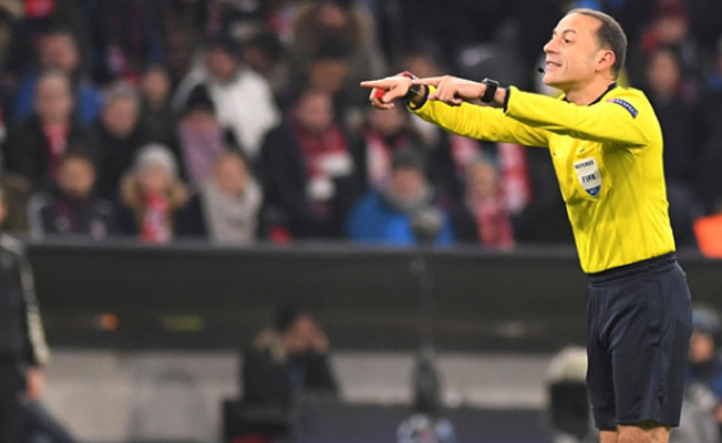 Cüneyt Çakır Bayern Münih-PSG maçını yönetti