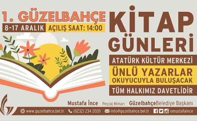 Güzelbahçe’de kitap günleri