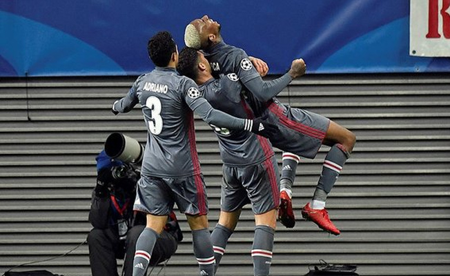 Yedeklerle Leipzig'i deviren Beşiktaş tarih yazdı