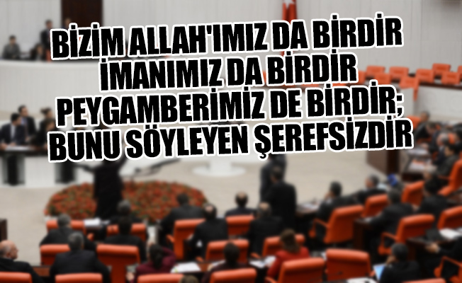 Meclis Genel Kurulunda CHP ile AKP arasında 'kabadayı' ve 'putperest' atışması