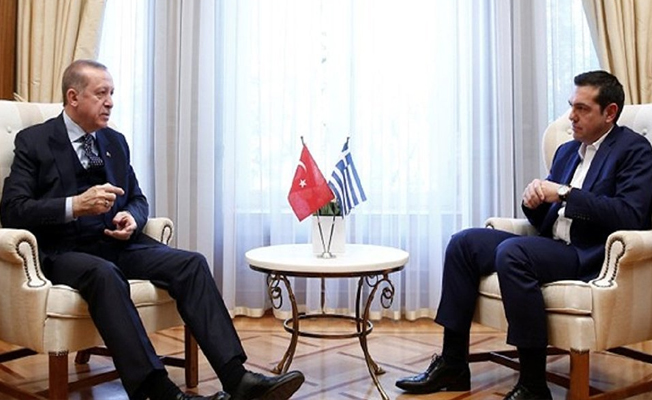 Çipras'la görüşen Erdoğan: Hiçbir komşu ülkenin toprağında gözümüz yok