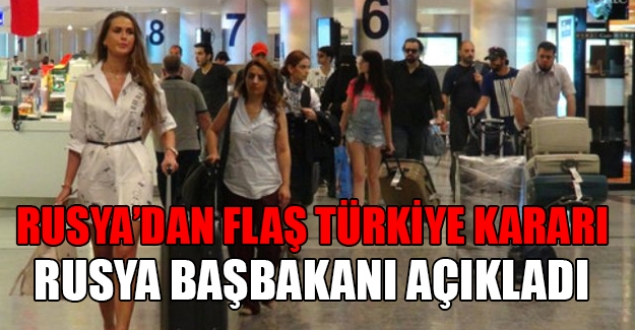 Rusya imzaladı, charter seferleri bugün başlıyor