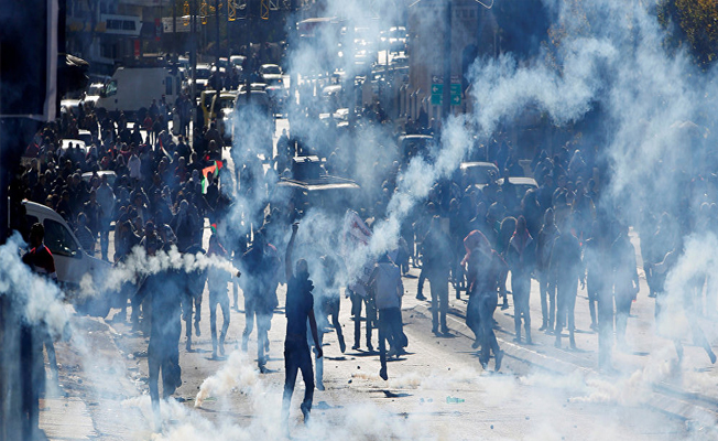 ABD'nin Kudüs kararını protestosu sürüyor: Yaralılar var