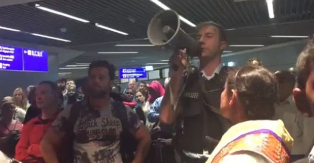 Frankfurt Havalimanı boşaltıldı! Şüpheli yakalandı