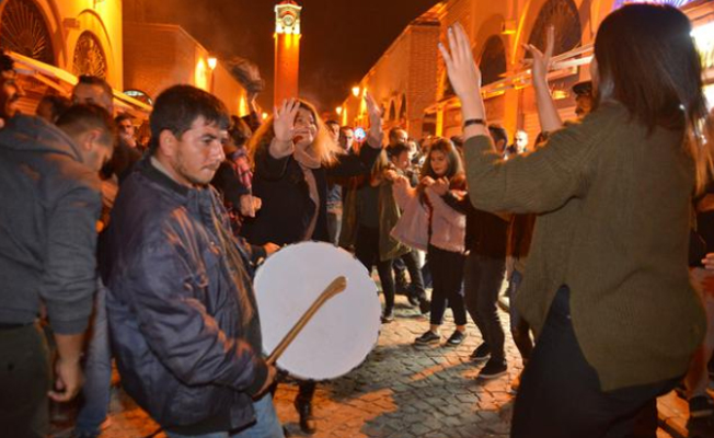 Dün gece Adana...