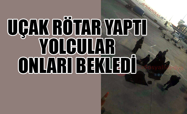 Sabiha Gökçen Havalimanı'nda 'namaz şov'