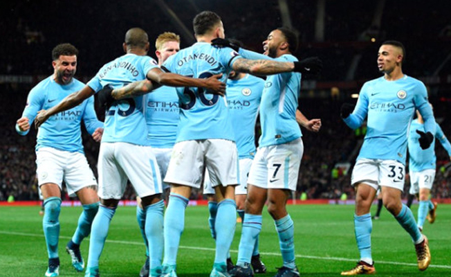 Manchester City, deplasmanda Manchester United'ı devirdi: 2-1