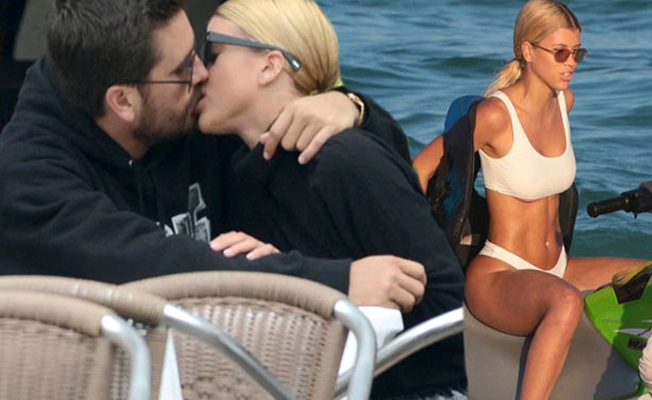 Annesi korku içinde yaşıyor Sofia Richie jet skiyle şov yapıyor
