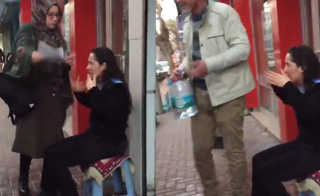 Bugün Konyada yaşandı... Kadına bilinmeyen sıvı ile saldırdı