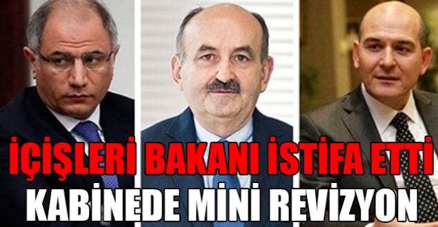 Efkan Âlâ İçişleri Bakanlığı'ndan istifa etti