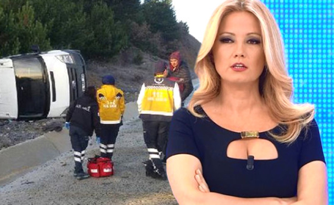 Kaza yapan Müge Anlı'nın ekibi, ölümden döndü