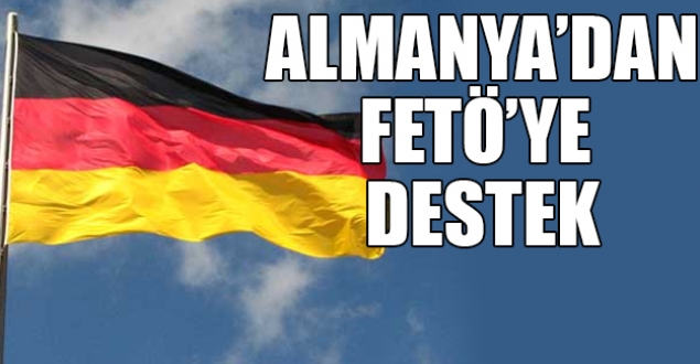 Almanya'dan FETÖ'ye destek